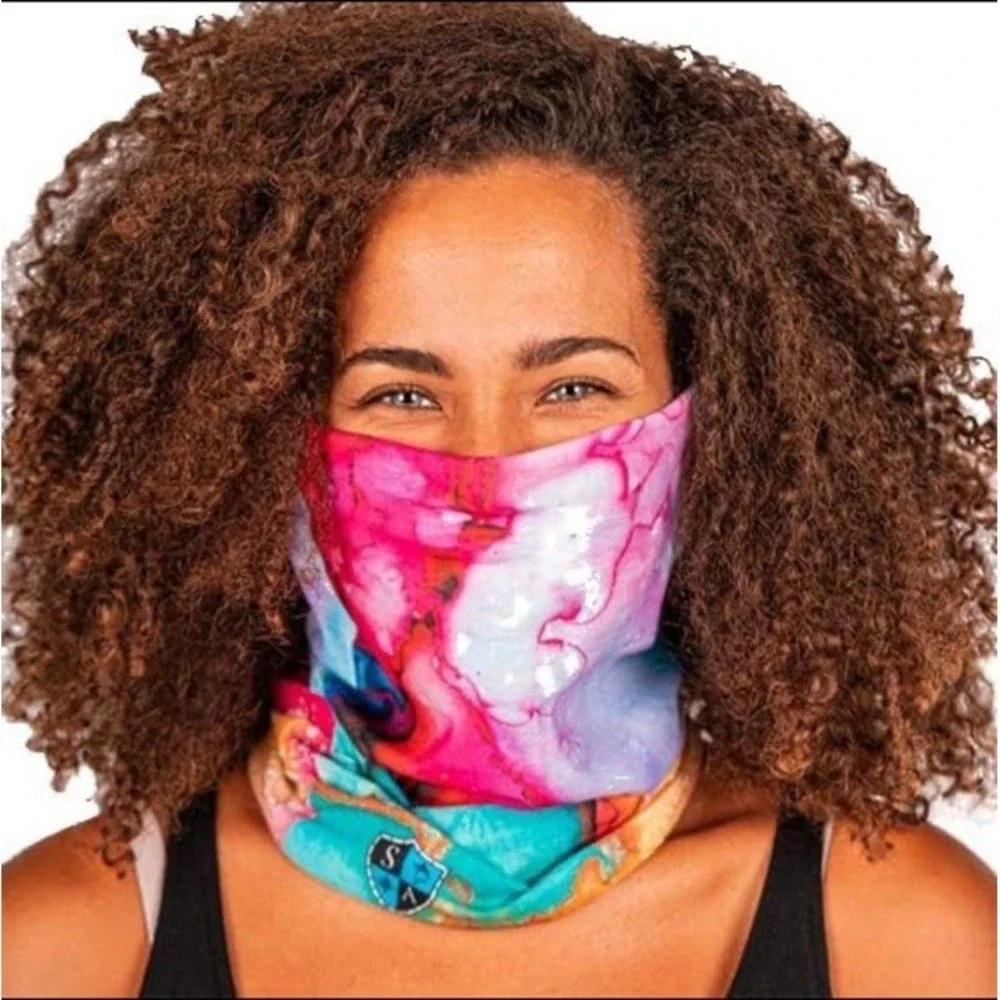 SA Fishing Face Shield 3 Pack Neck Gaiter Bandana Balaclava Masks Unisex